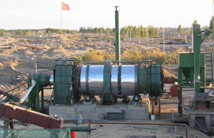 Fourneau Horizontal pour Sables Bitumineux et Schistes Bitumineux